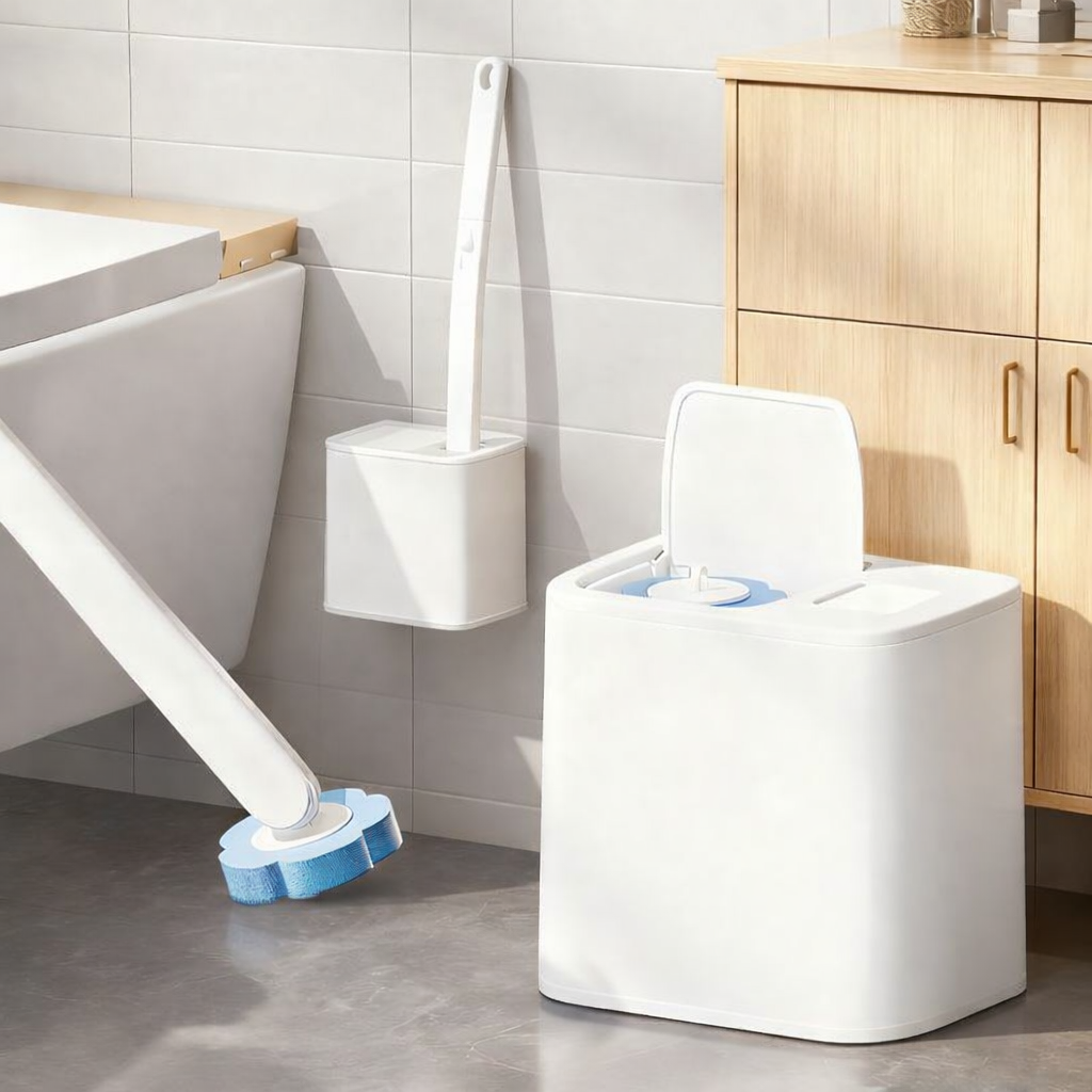 Disposable Toilet Brush Set (+12 Refills) VIP
