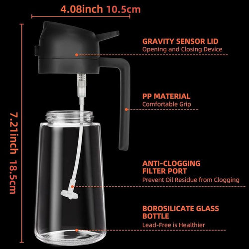 2-in-1 Oil Dispenser & Sprayer Bottle VIP