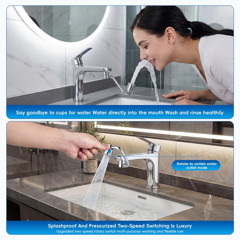 Rotatable Faucet Aerator Extension VIP