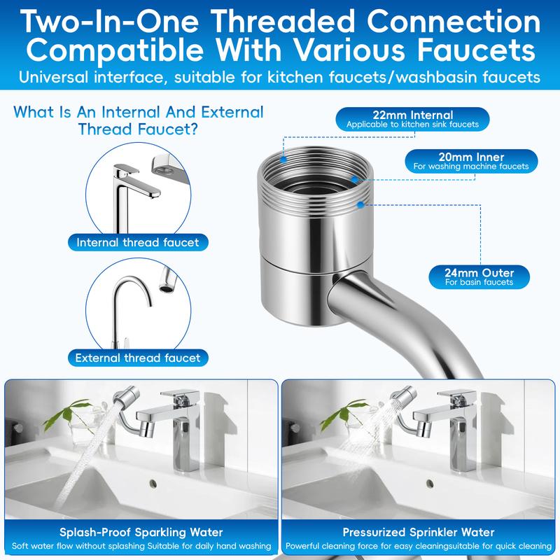 Rotatable Faucet Aerator Extension VIP
