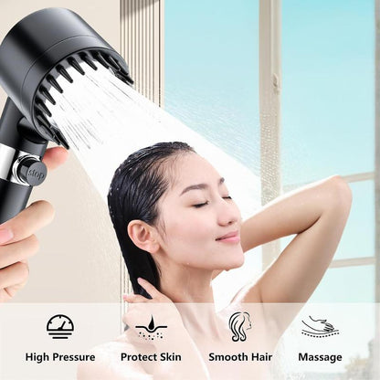 Filtered High Pressure Handheld Shower Head