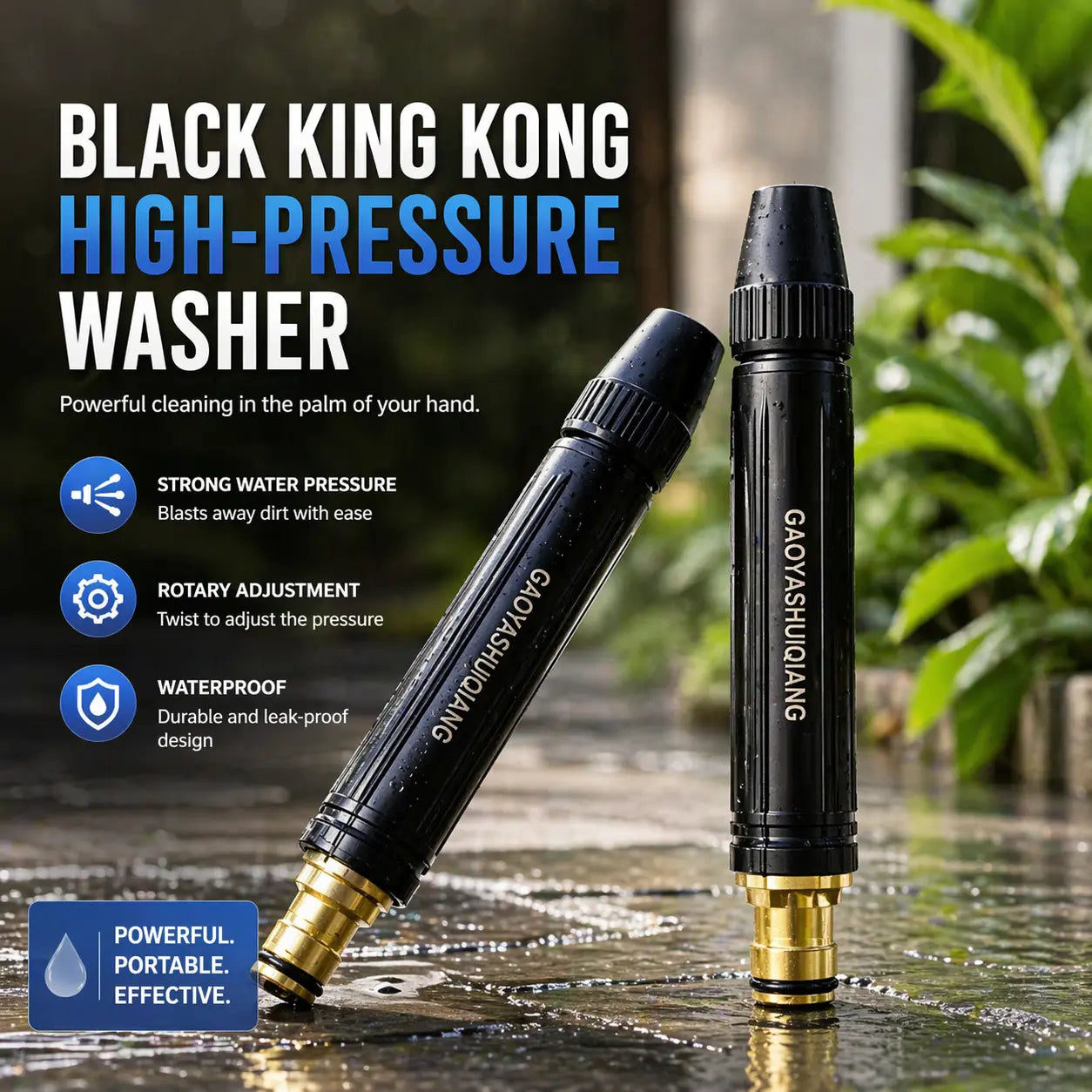 High-Pressure Water Gun Nozzle
