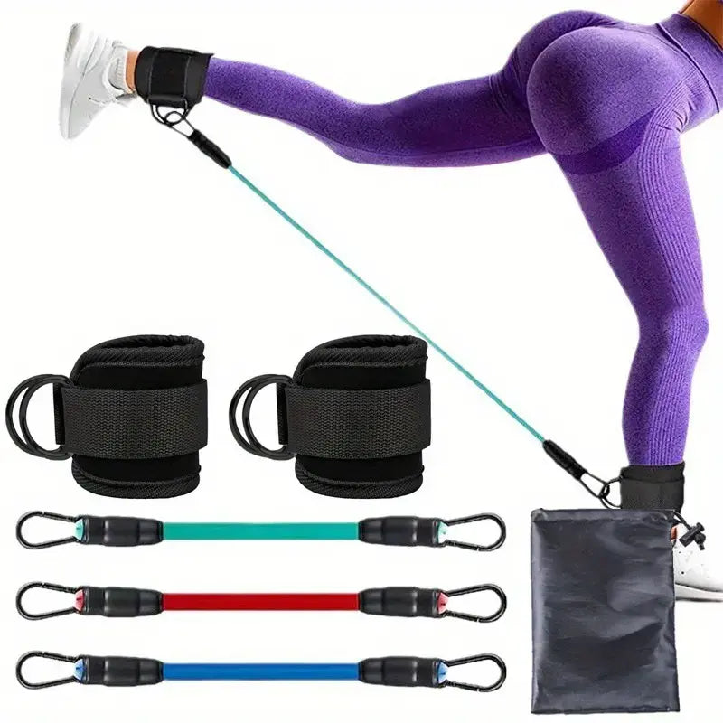 5-Pack Resistance Ankle Bands Set