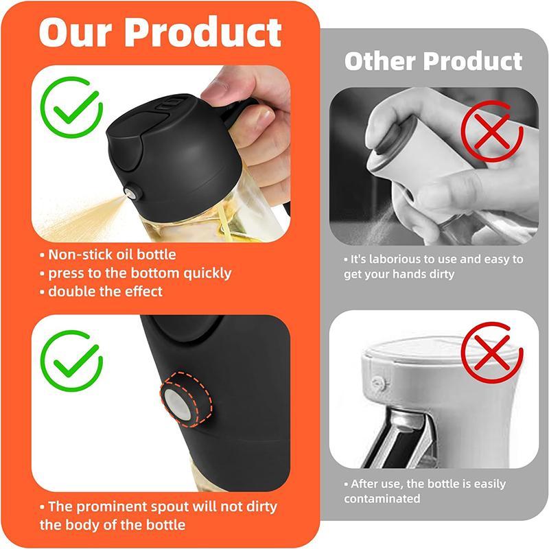 2-in-1 Oil Dispenser & Sprayer Bottle VIP