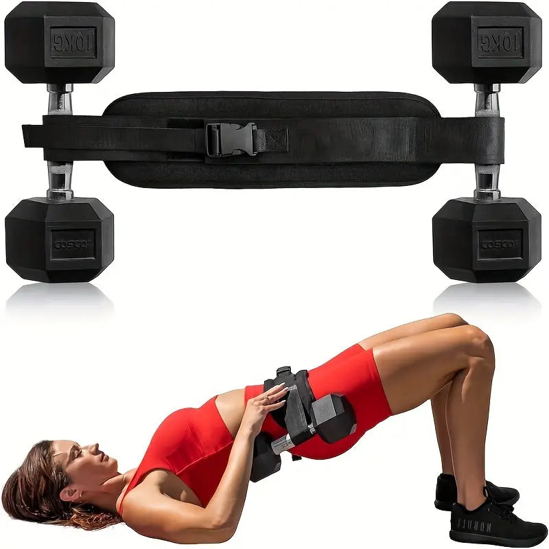 Adjustable Resistance Hip Thrust Belt