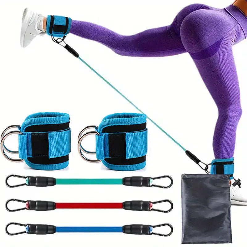 5-Pack Resistance Ankle Bands Set