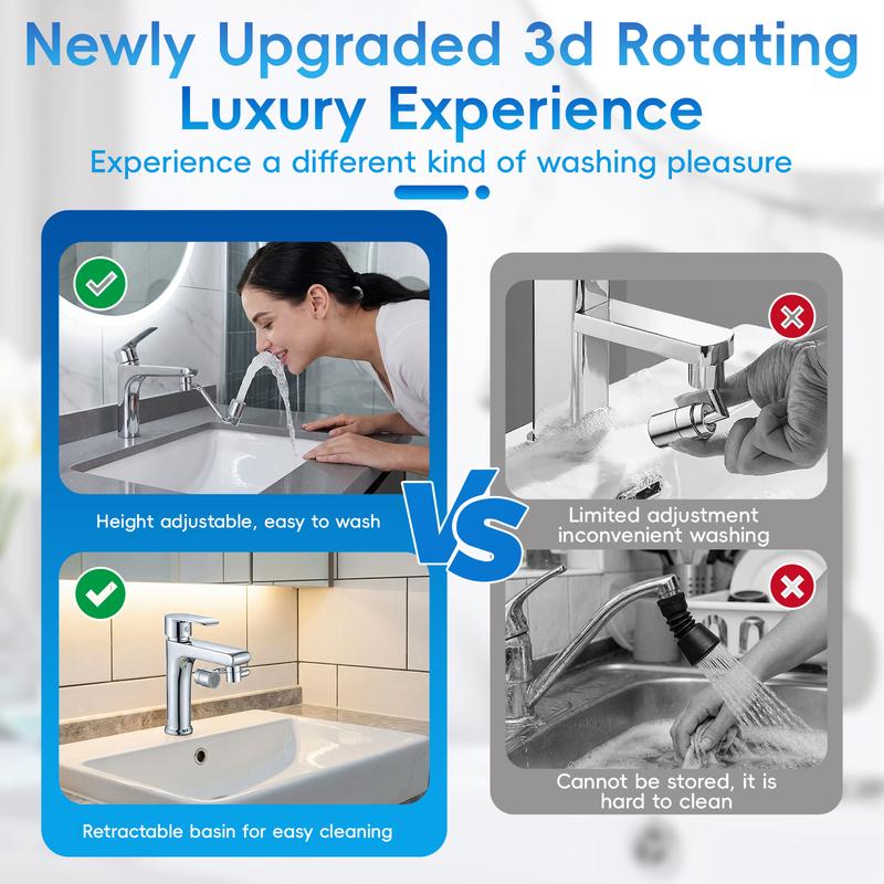 Rotatable Faucet Aerator Extension VIP