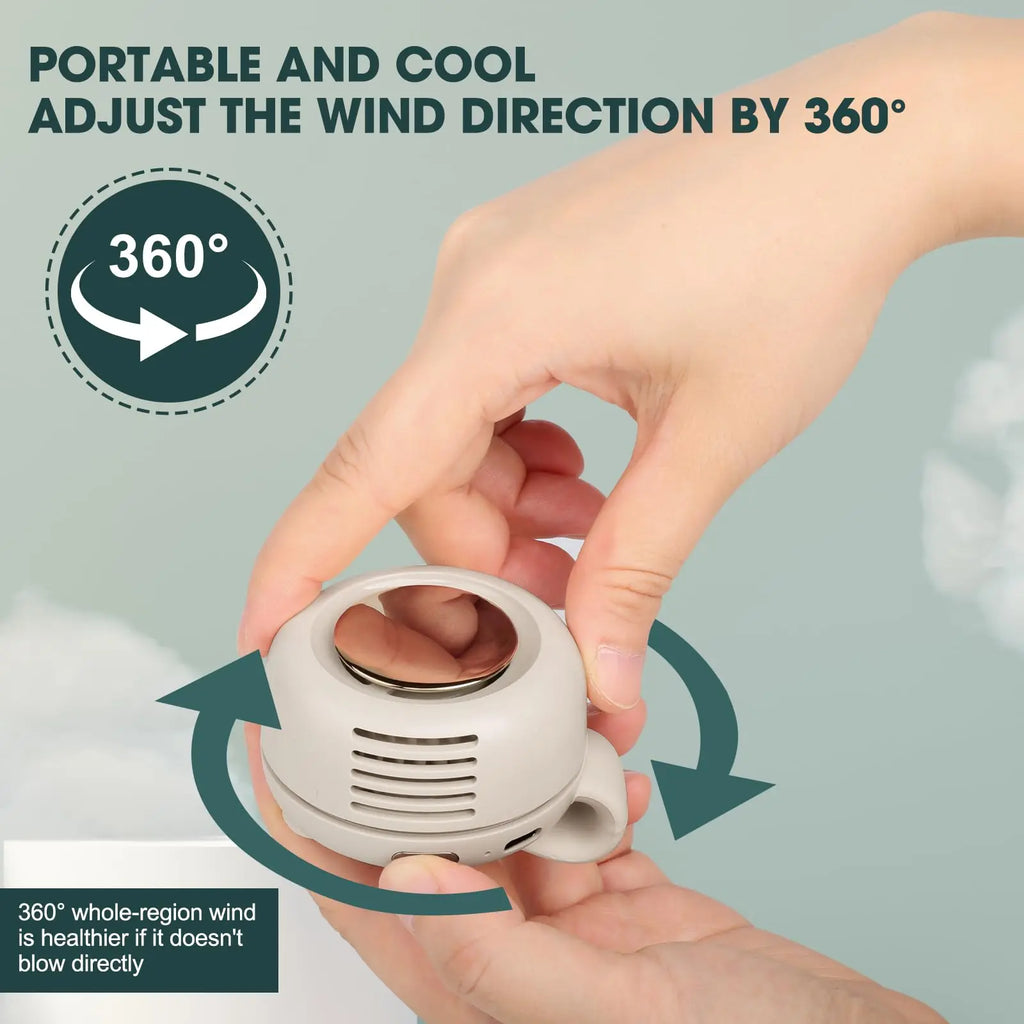 Portable Silent Bladeless Mini Fan
