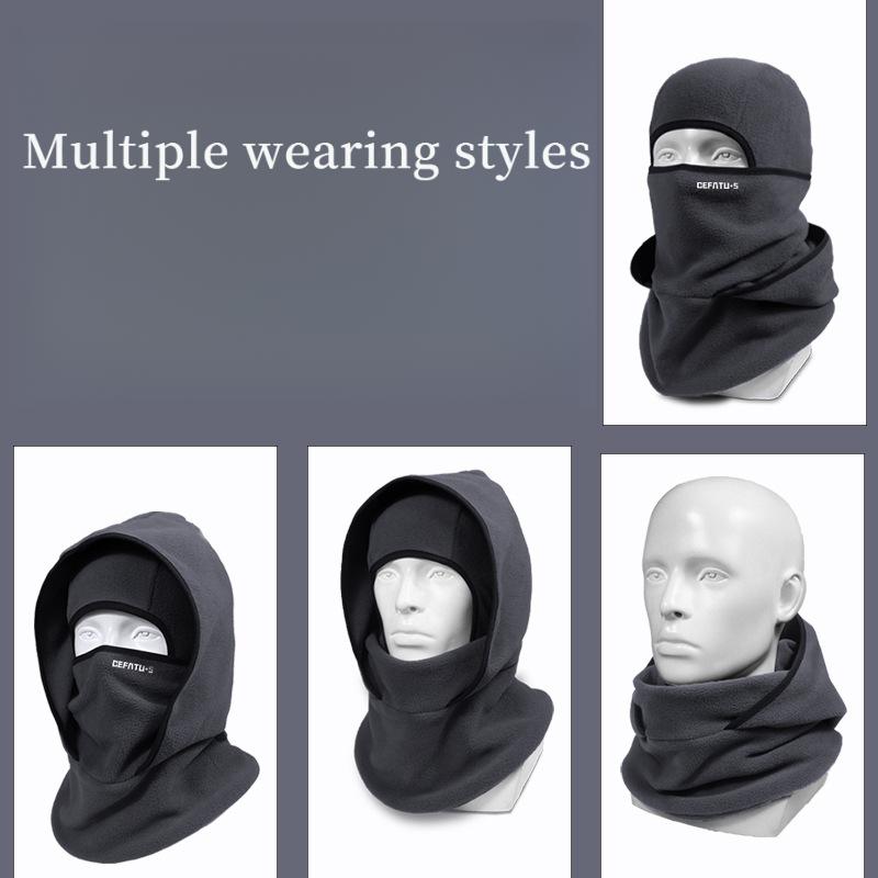 Ultimate Winter Protection: Multifunctional Cycling & Ski Hood