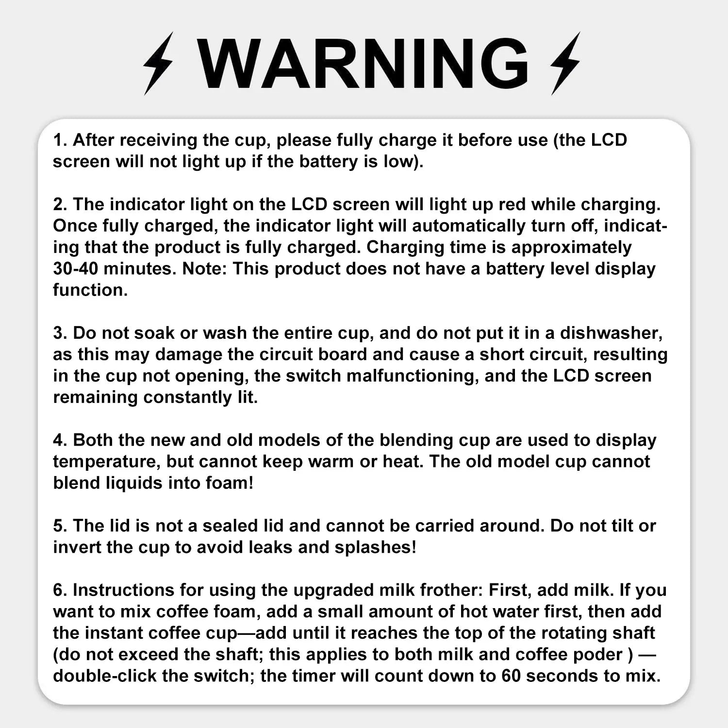 Intelligent Stirring Coffee Cup with Temperature Display
