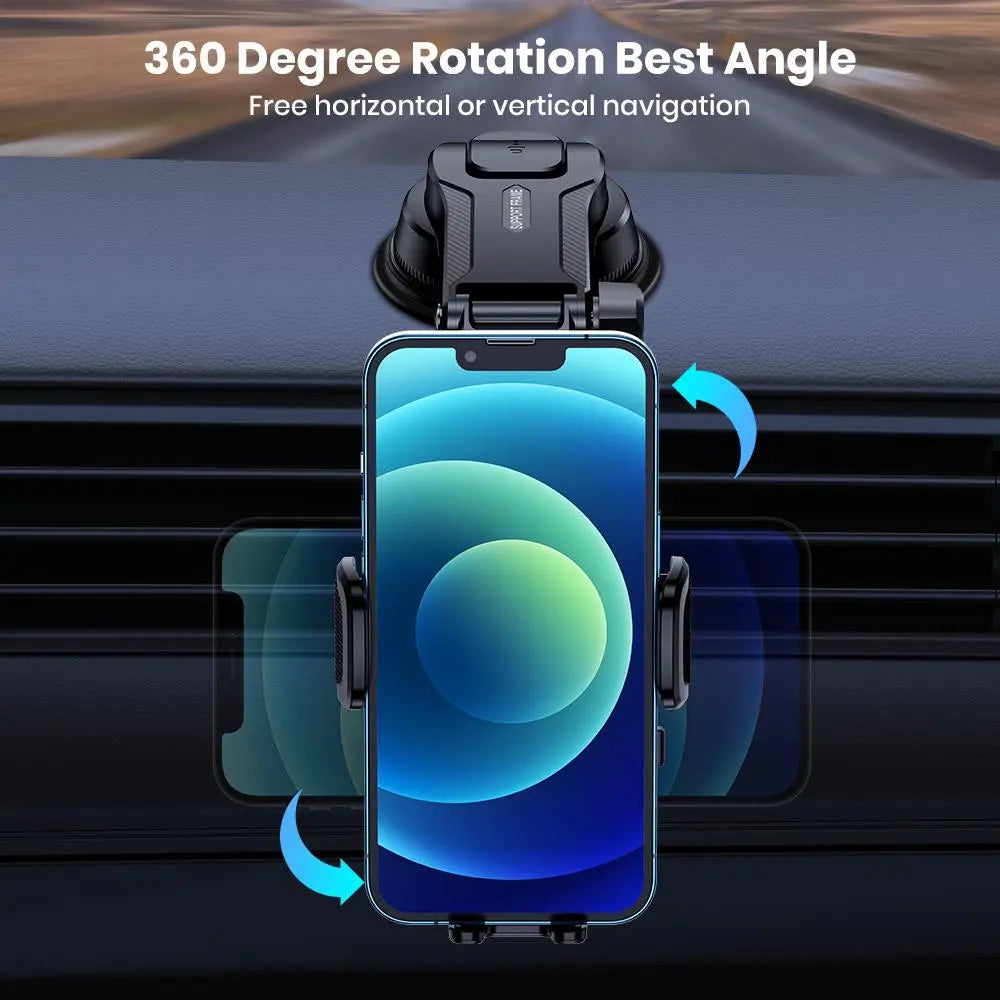 360° Rotation Suction Cup Car Phone Holder