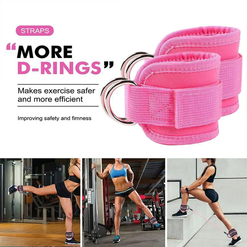 5-Pack Resistance Ankle Bands Set