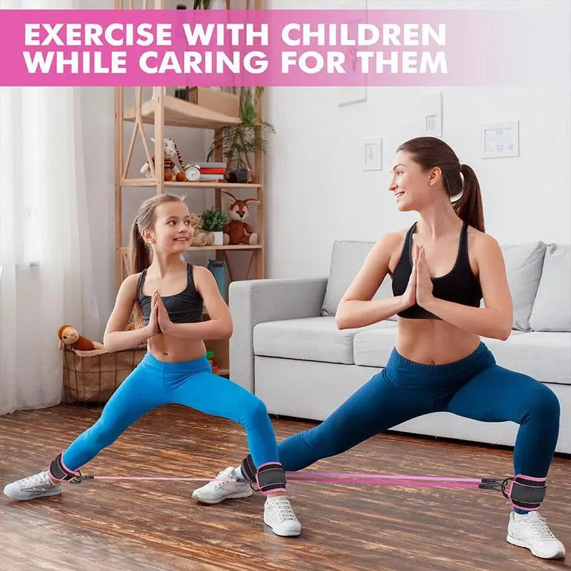 5-Pack Resistance Ankle Bands Set