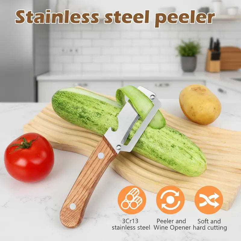 Multi Functional Stainless Steel Kitchen Peeler