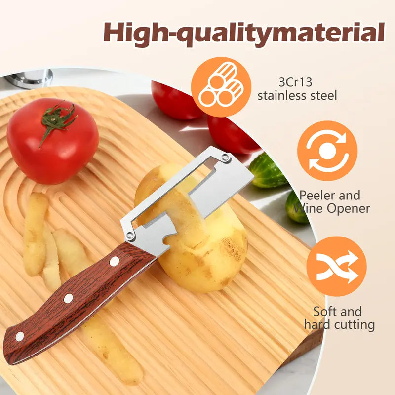 Multi Functional Stainless Steel Kitchen Peeler