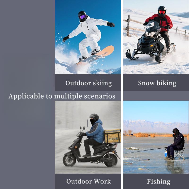 Ultimate Winter Protection: Multifunctional Cycling & Ski Hood